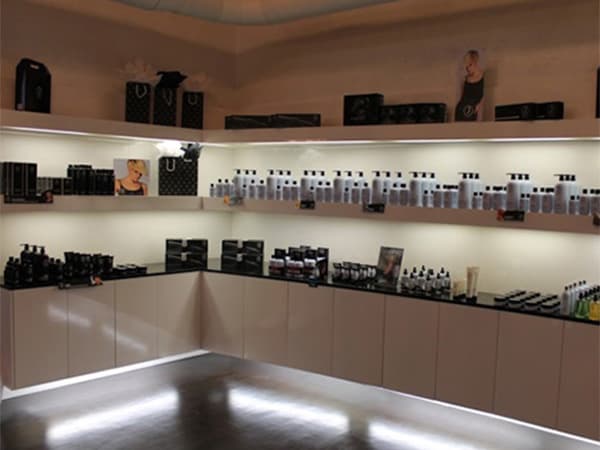 Retail store interior featuring liquor and wine displays completed by Jeff Smith Construction in Placerville, CA.